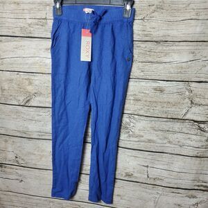 Roxy Girl Blue Elastic Waistband Comfort Pants Size 10M NWT